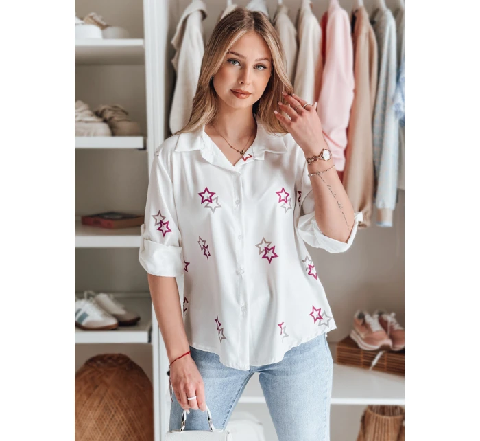 Dámské oversize tričko s  white Dstreet model 21984430 - FashionStreet