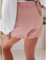 Dámské látkové šortky SUMMER růžové Dstreet model 21987213 - FashionStreet Dámské látkové šortky SUMMER růžové Dstreet model 21987213 - FashionStreet
