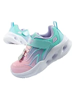 Skechers Color Breeze LED dětská sportovní obuv pro dívky tyrkysová