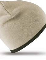 Result Headwear RC 046X Obojstranná pletená čiapka 28.046X stone/olive