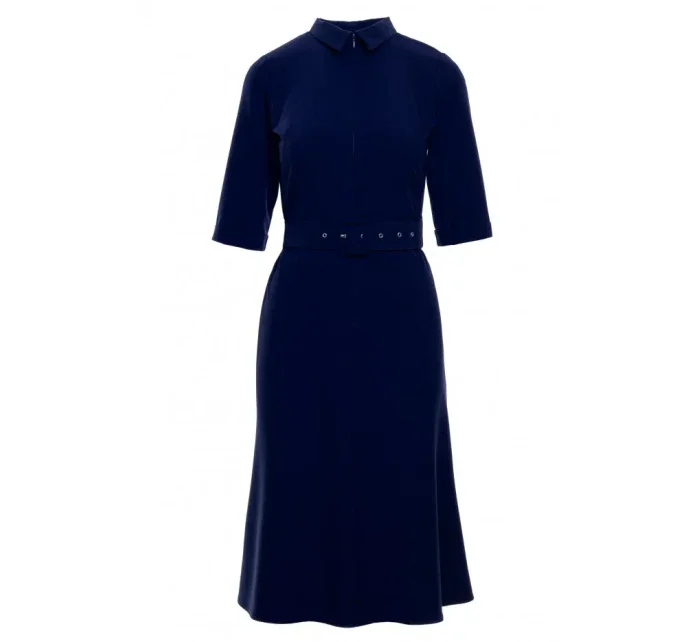 S231 Obojok s opaskom so sponou - tmavomodrý S231 Obojok s opaskom so sponou - tmavomodrý