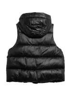 Dámska páperová vesta F092 W 4FSS23TDJAF092 20S čierna - 4F Dámska páperová vesta F092 W 4FSS23TDJAF092 20S čierna - 4F