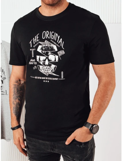 Pánské tričko s potiskem černé Dstreet model 21973643 - FashionStreet