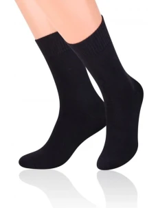 Pánske ponožky 015 forte black - Steven