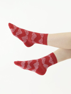 2pack kvalitních ponožek 162  šedé a červené