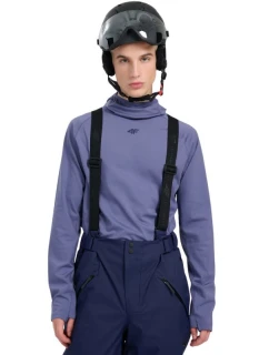 Pánska termo mikina 4F M100 denim 4FWAW25UBRUM100 32S pánske