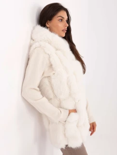 Kamizelka AT KZ model 21300792 ecru - FPrice