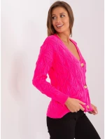 Sweter BA SW  fluo różowy model 21142000 - FPrice