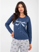 DU PI FP 008.30 tmavomodré pyžamo