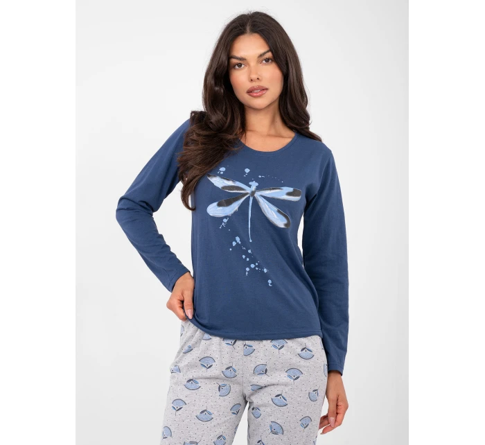 DU PI FP 008.30 tmavomodré pyžamo