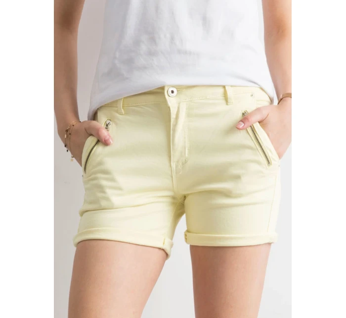 Šortky JMP SN 759 4.13P jasne žltá