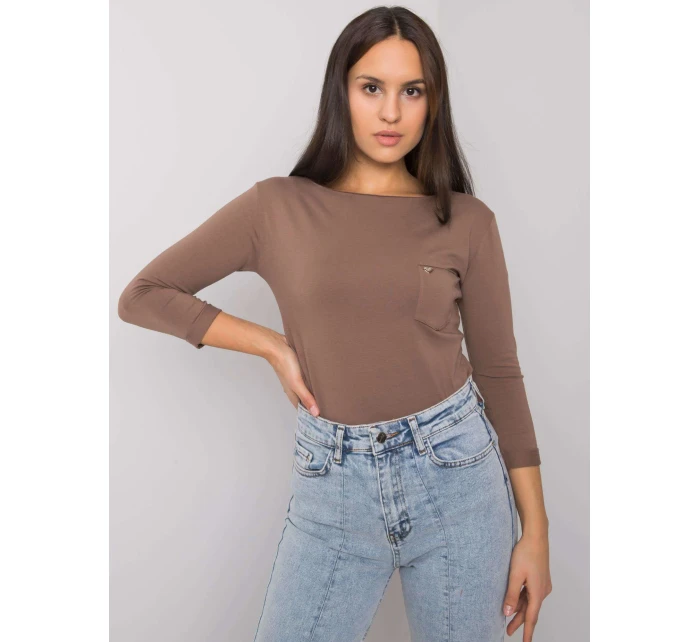 Blúzka RV BZ 7316.06X hnedá