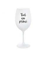 TEXT ŽELANIA - pohár na biele víno 350 ml
