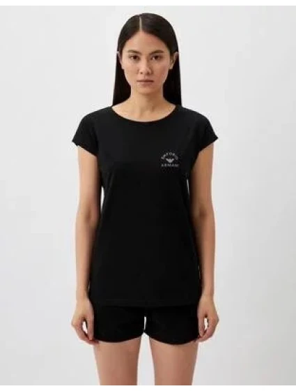 Dámské pyžamo  00020 černé  model 19916467 - Emporio Armani