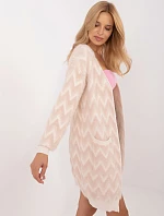 Kardigán AT SW 2340 A.00 béžový