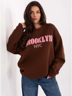 IT BL mikina H2455.07 hnedá