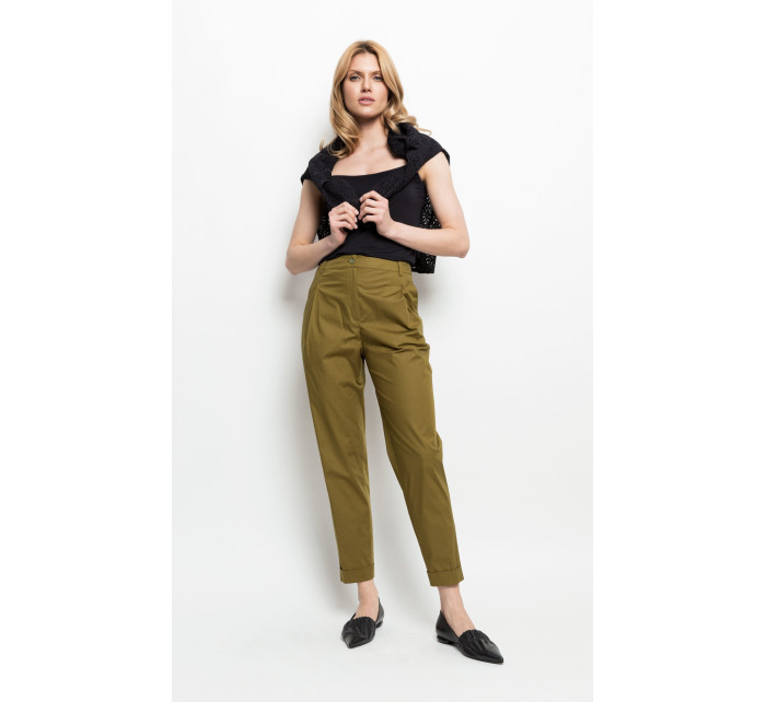 Kalhoty model 16634270 Olive - Deni Cler Milano