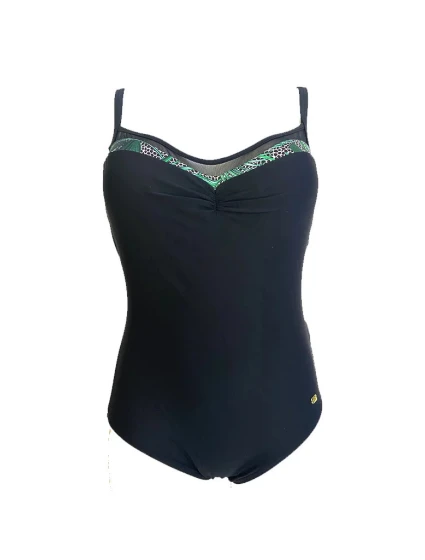 Jednodílné plavky model 14815415 černá - Self Jednodílné plavky model 14815415 černá - Self