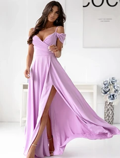 Dlouhé šaty model 22120979 lila - With You