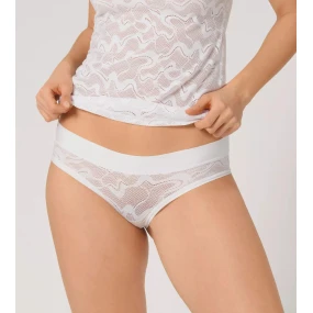 sloggi GO Allround Lace Hipster - WHITE - SLOGGI WHITE - SLOGGI