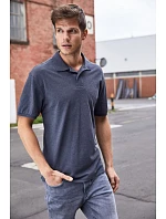 Pánské piqué polo z bio bavlny 02. white model 22437765 - Daiber Pánské piqué polo z bio bavlny 02. white model 22437765 - Daiber