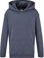 Classic Kids Hooded Sweat Dětská mikina s kapucí model 22534598 vintage heather navy - Fruit of the Loom Classic Kids Hooded Sweat Dětská mikina s kapucí model 22534598 vintage heather navy - Fruit of the Loom