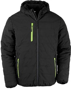 Result R 240X Zimná bunda „Black Compass“ 30.240X čierna/limetková