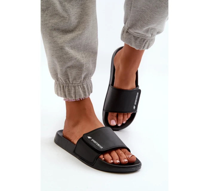 Damskie Klapki 4FMM00FFLIF031A-20S Czarne