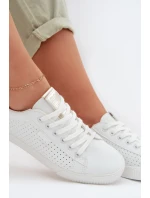 Dámské Tenisky Eko Kůže Big Star TT274020 Bílé