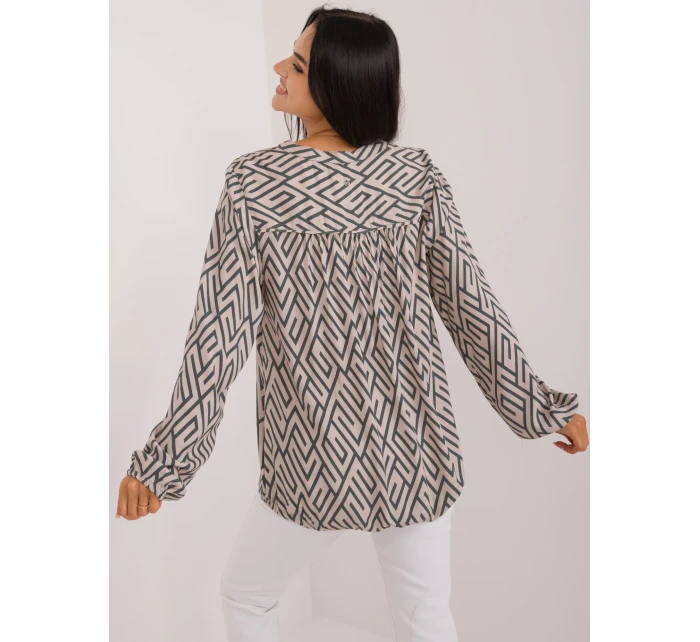 Blúzka D73771M11186B béžová