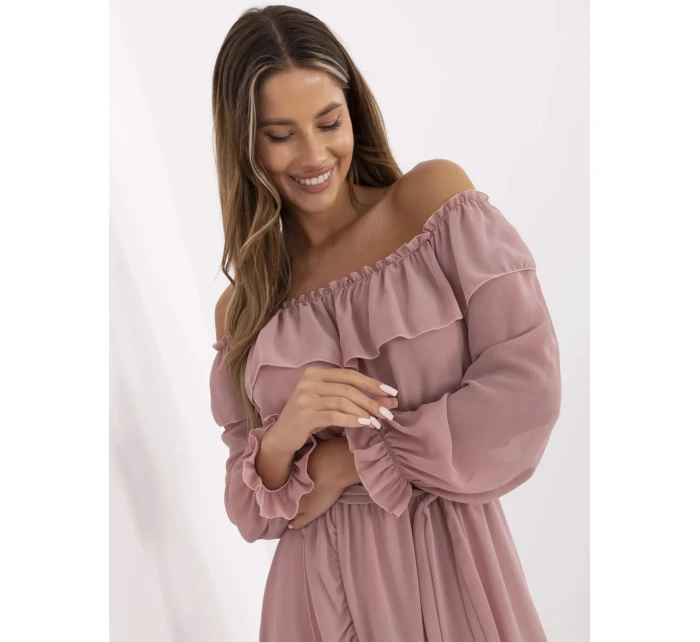 Šaty TW SK BI 1203.72P tmavoružové Šaty TW SK BI 1203.72P tmavoružové