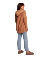 Dámsky sveter s kapucňou B249 - BE