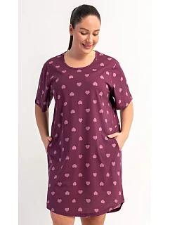 Dámské domácí šaty s krátkým rukávem model 22405680 - Vienetta