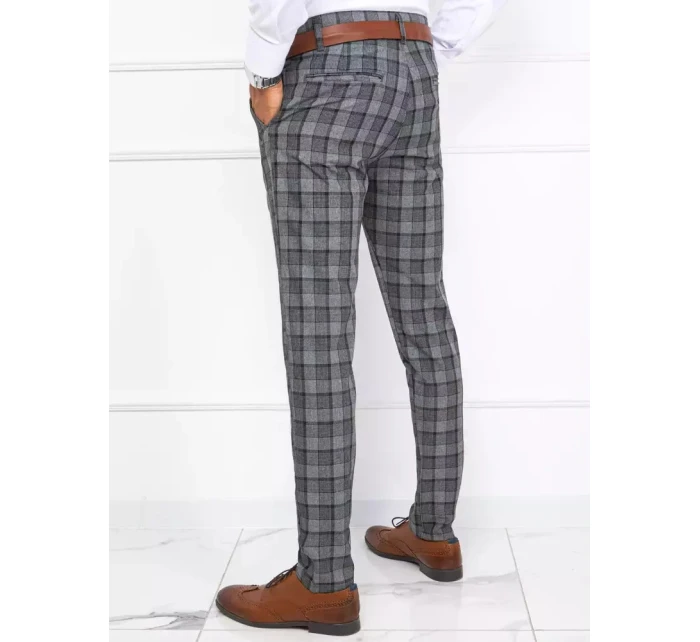 Pánské tmavě šedé kalhoty model 21965093 - Dstreet Pánské tmavě šedé kalhoty model 21965093 - Dstreet