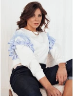 Dámska mikina FALGIT ecru FashionStreet BY1264