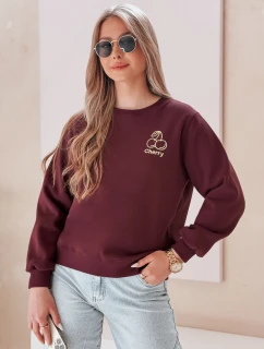Dámská oversize mikina s výšivkou  Dstreet model 21988017 - FashionStreet