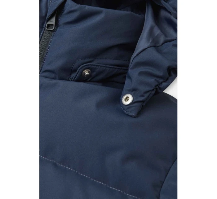 dětská péřová bunda Navy 3 Junior Unisex nepromokavá tmavě modrá model 21351547 - Reima