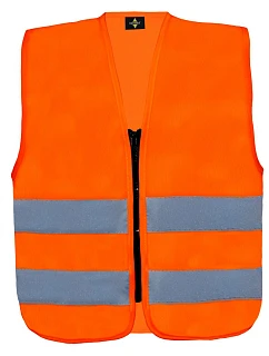 – Dětská bezpečnostní vesta 76. hi vis orange model 22411306 - Korntex