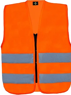 – Dětská bezpečnostní vesta 76. hi vis orange model 22411306 - Korntex
