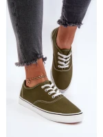 Dámské klasické tmavě zelené tenisky model 21654389 - Boto