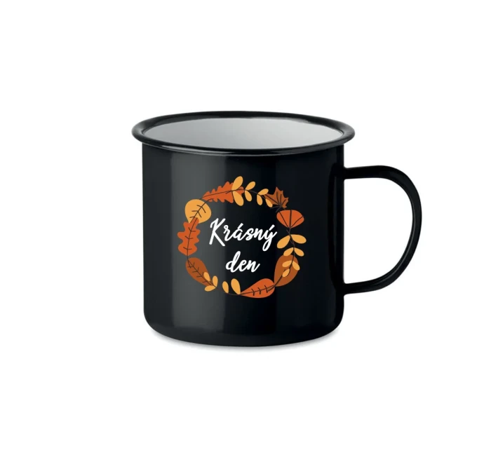 KRÁSNÝ DEN (PODZIM) - černý plecháček 350 ml