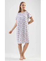 Dámska nočná košeľa s krátkym rukávom Monika