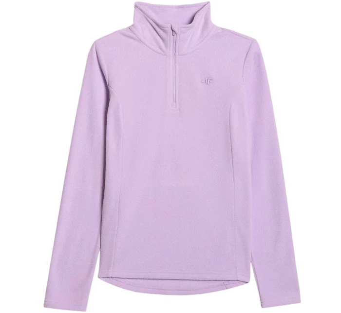 Dámska fleecová mikina 4F F069 svetlo fialová 4FWAW25UFLEF069 52S