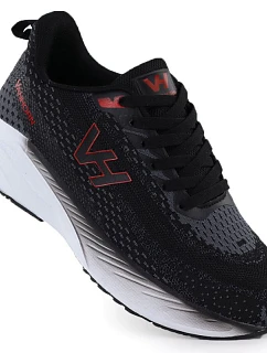 Pánske ľahké čierne športové poltopánky Vanhorn YW27308BK2