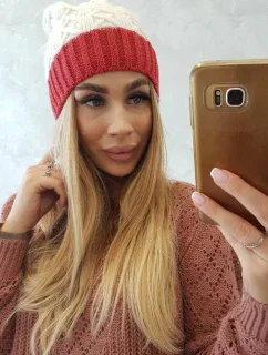 Fleecová čepice Bibiana model 18751205 - K-Fashion