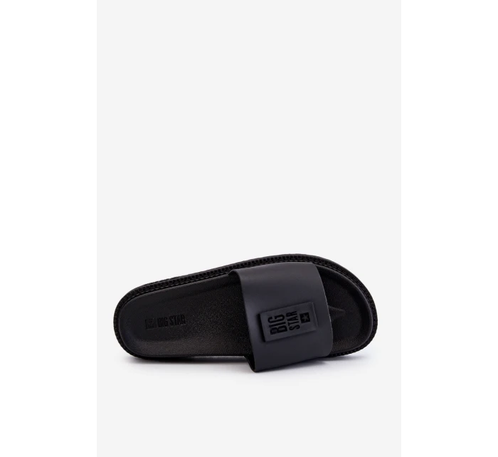 Damskie Klapki Big Star LL274429 Czarne