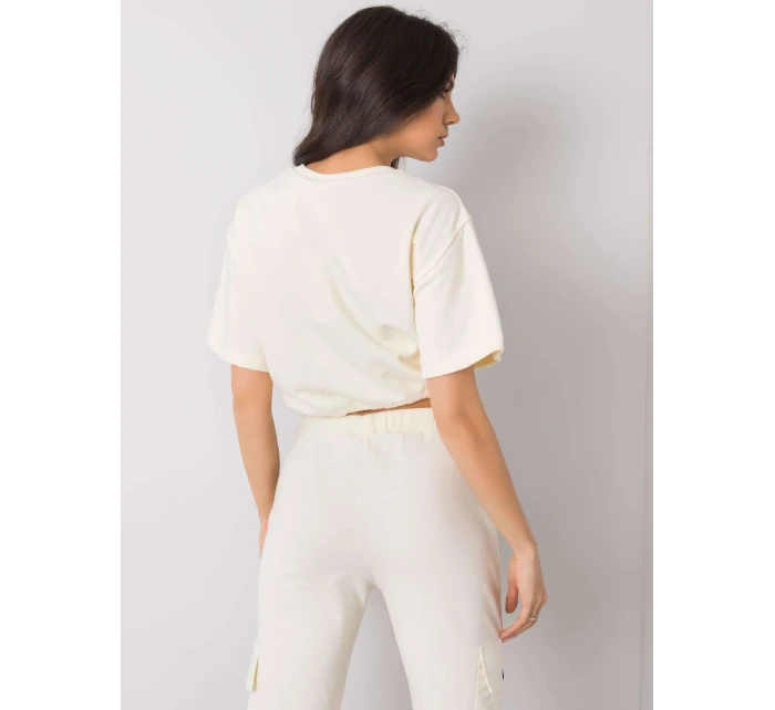 Mikina 217 BL model 15061217 ecru - FPrice Mikina 217 BL model 15061217 ecru - FPrice