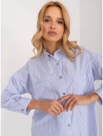 Koszula BP KS model 19688816 biało niebieski - FPrice