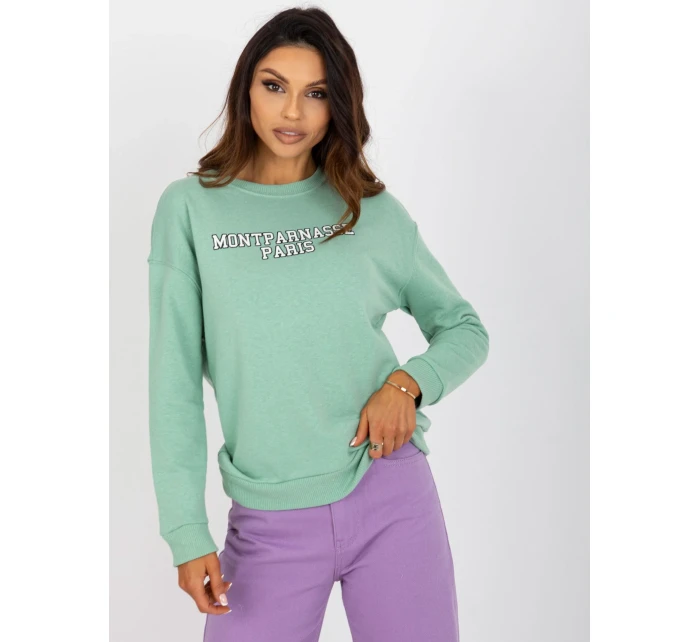 Dámska mikina MA BL 2202032 mikina.28X svetlo zelená - FPrice