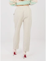 Nohavice MI SP 2690.00 svetlo béžové